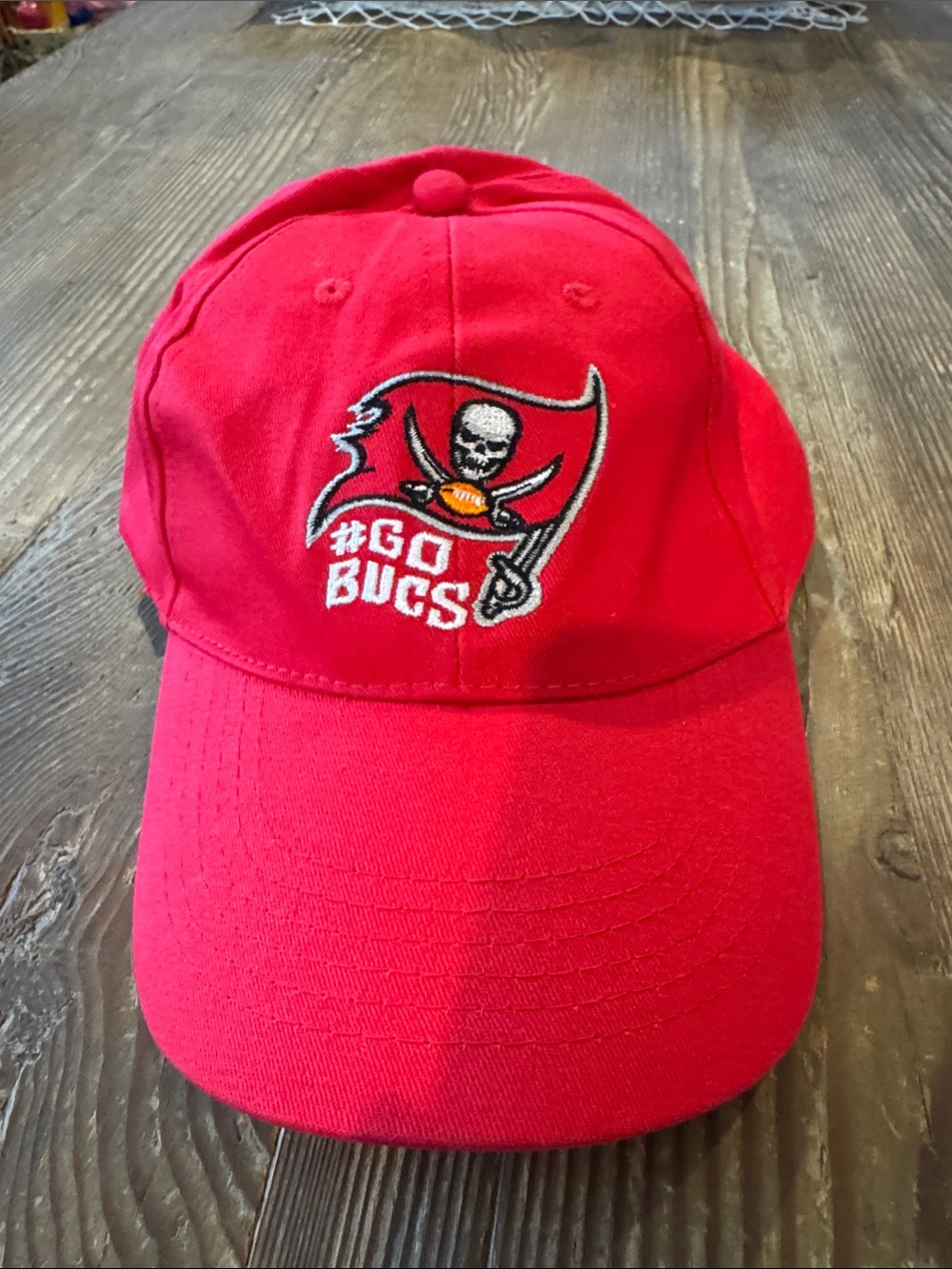 Raymond Kames Tampa Bay Red #GoBucs Embroidered Baseball Cap